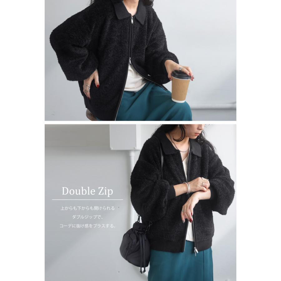 antiqua（アンティカ） アルパカタッチ カーディガン レディース