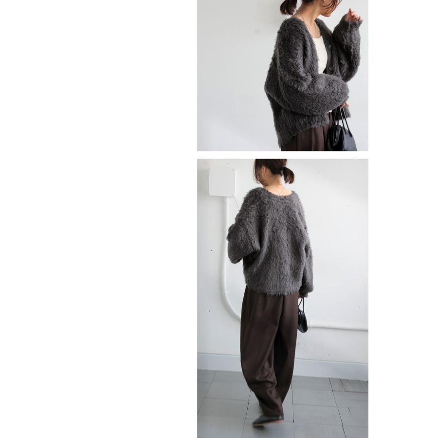 rest&amp;recreation 2トーンジップアップカーディガン Twist Pattern Two Way Zipper Knit Cardigan CD20 - Korean Women's