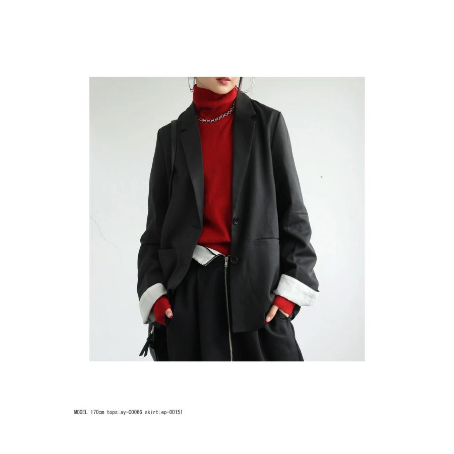 袖折り返しジャケット ジャケット レディース アウター 送料無料・再入荷 500ptメール便可 | antiqua | 04