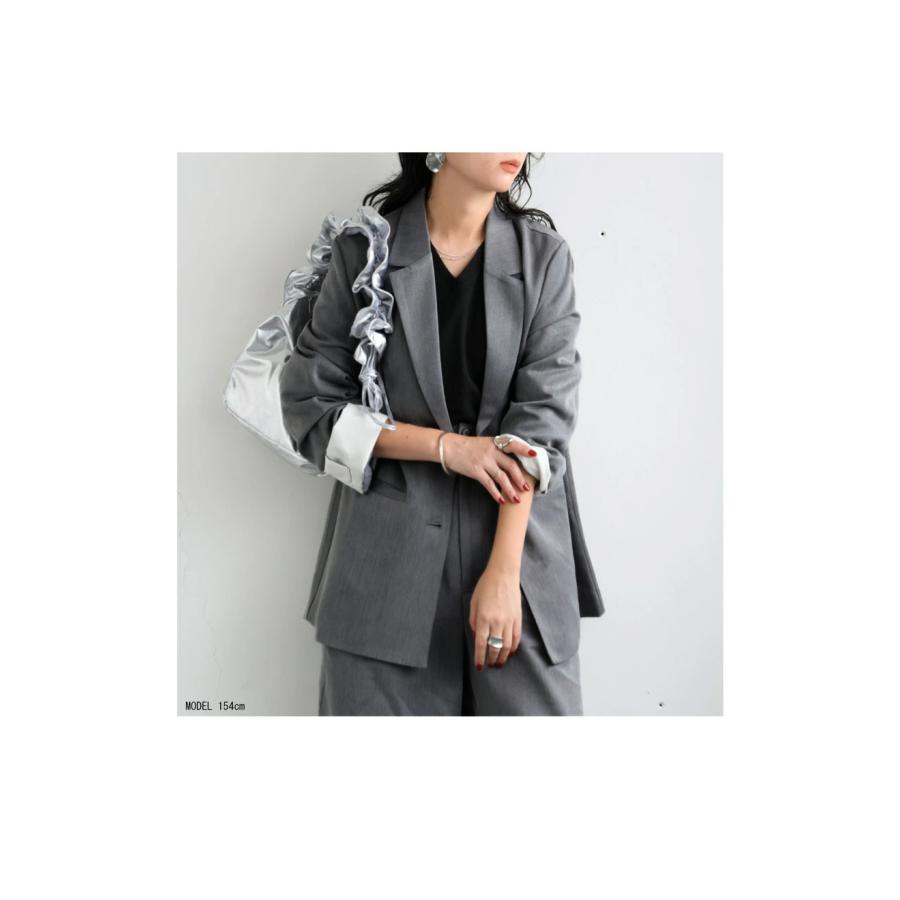袖折り返しジャケット ジャケット レディース アウター 送料無料・再入荷 500ptメール便可 | antiqua | 10