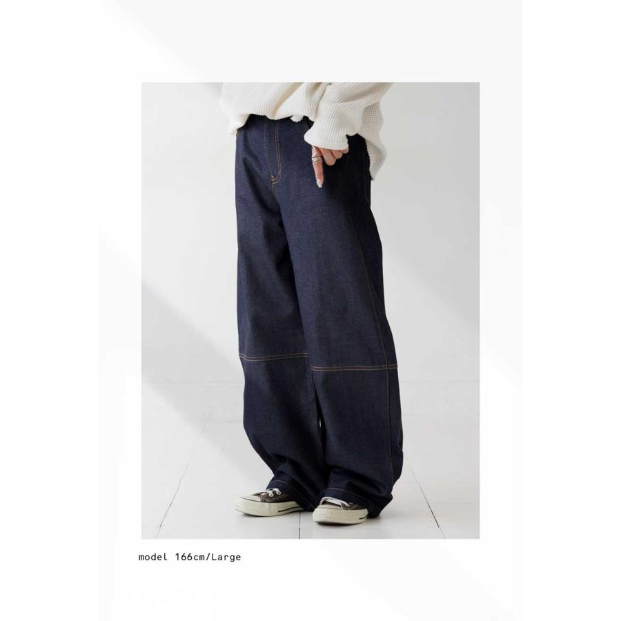 新品未使用♥️アンティカ　カーブデニムパンツ antiqua（アンティカ） カーブパンツ デニムパンツ パンツ レディース