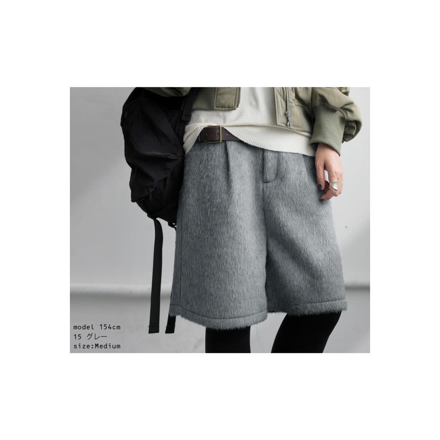 antiqua（アンティカ） フェザーショートパンツ パンツ レディース