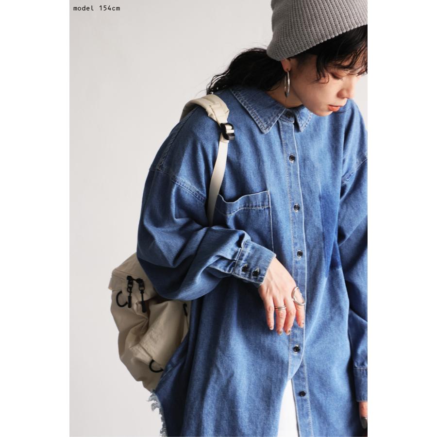 gotoHollywoodヴィンテージ加工デニムシャツDENIMDUNGAREE gotoHollywoodヴィンテージ加工デニムシャツDENIMDUNGAREE デニム