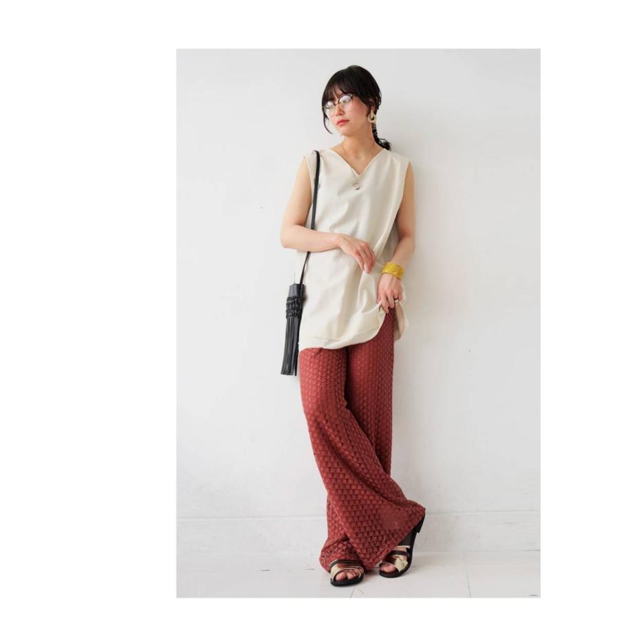 antiqua（アンティカ） レースパンツ レディース ボトムス パンツ