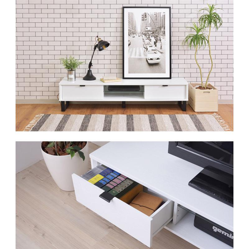 送料無料】テレビボード ローボード シンプル TV台 収納付き・メール便