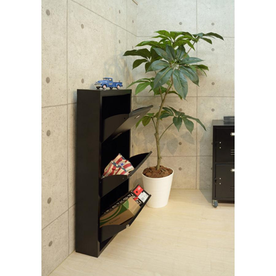 極上品 事務 スチール３段マガジンラックです♪ 送料無料】マガジンラック スチール製 3段 収納 靴箱 扉・メール便不可