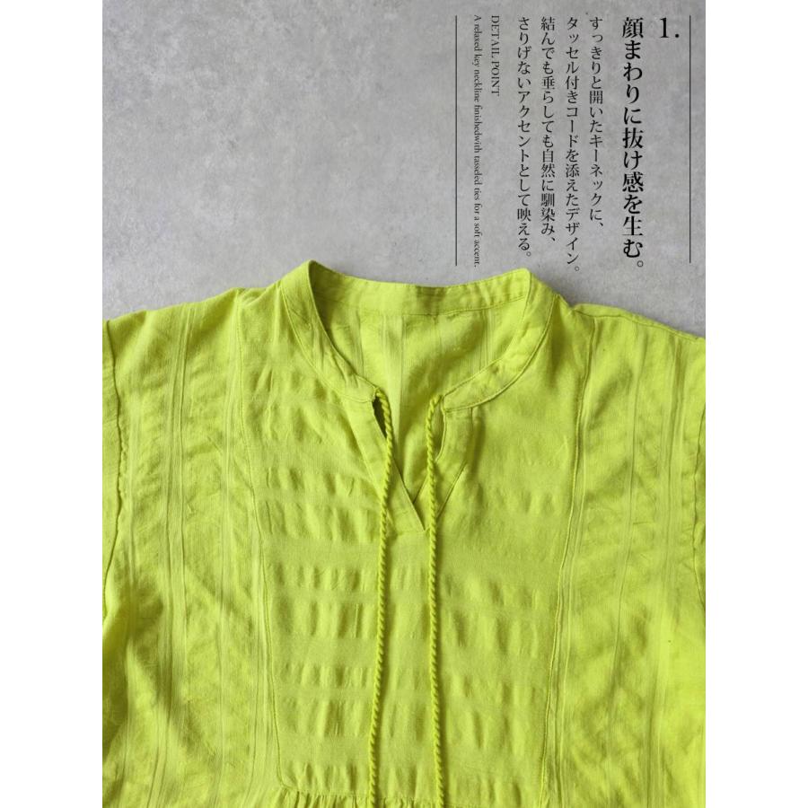 インド綿 ワンピース レディース 半袖 ロング 綿 送料無料 ・500ptメール便可の画像
