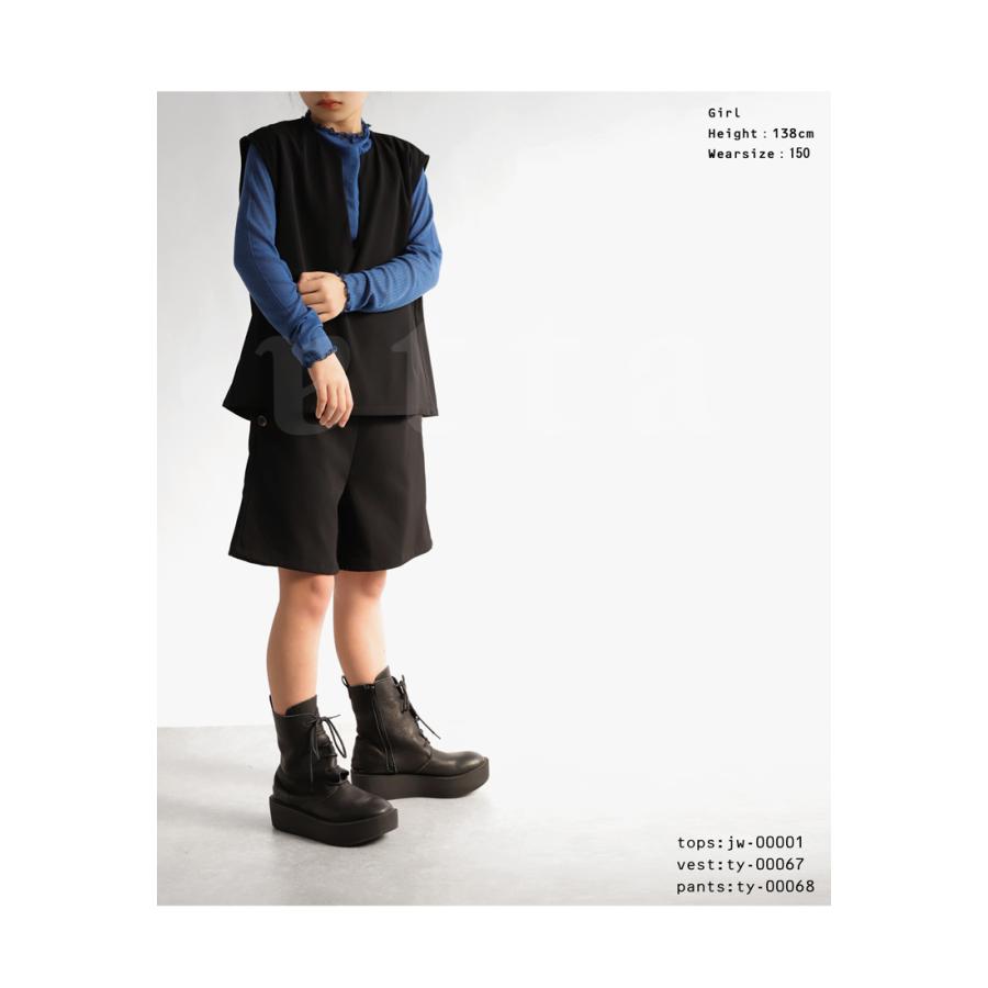 シアーメロウトップス トップス 長袖 無地 子供服 ジュニア・30ptメール便可 JR | antiqua | 13