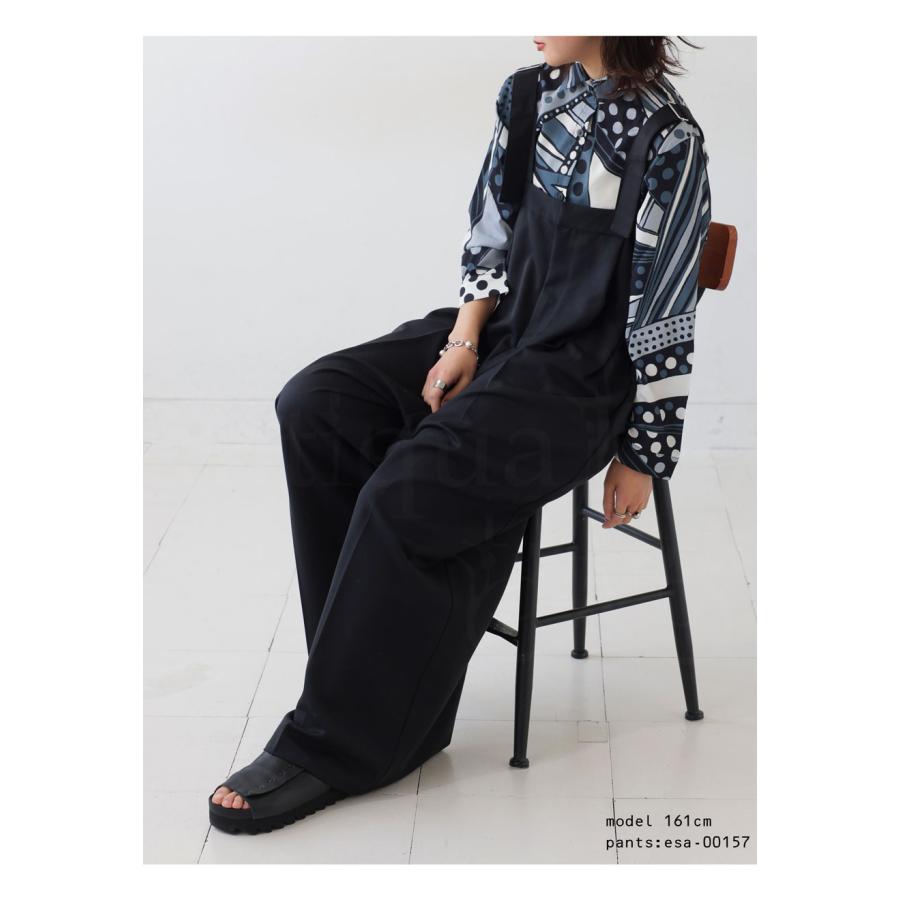 antiqua（アンティカ） レトロアート柄シャツ シャツ レディース 