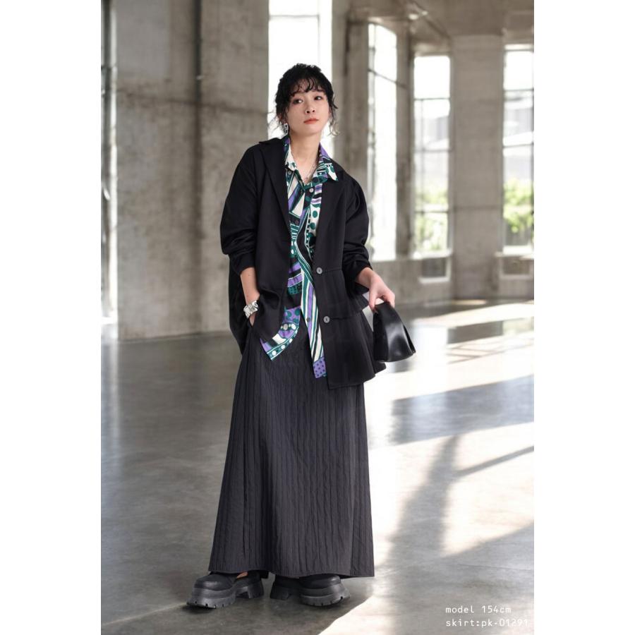antiqua（アンティカ） レトロアート柄シャツ シャツ レディース 