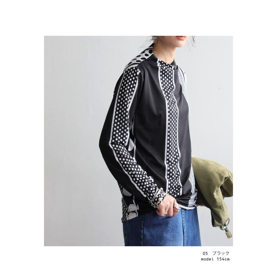 antiqua（アンティカ） ドット柄トップス レディース トップス 長袖
