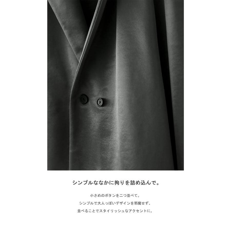 ジャケット・アウター Kyo antiqua（アンティカ） サテン裏毛ジャケット ジャケット レディース