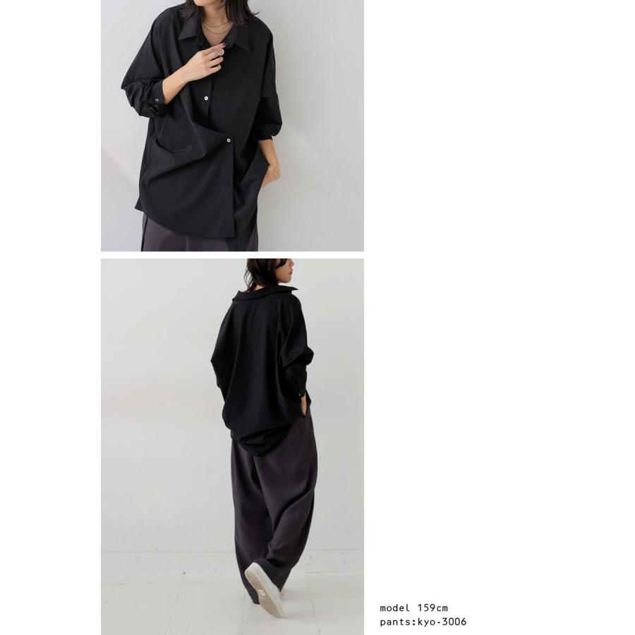 antiqua（アンティカ） ドルマンシャツ シャツ レディース トップス 