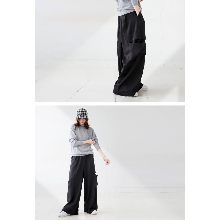 変形カーゴパンツ antiqua（アンティカ） 変形カーゴパンツ パンツ レディース ボトムス