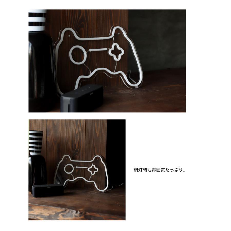 ネオンサイン ネオン看板 ライト 壁掛け 壁飾り USB ゲーム