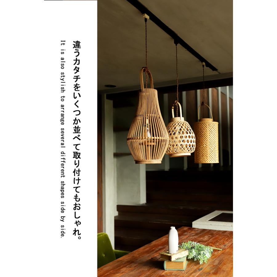 ポイント10％！2月25日20時〜3月26日10時 竹製ワイヤー ランタン風