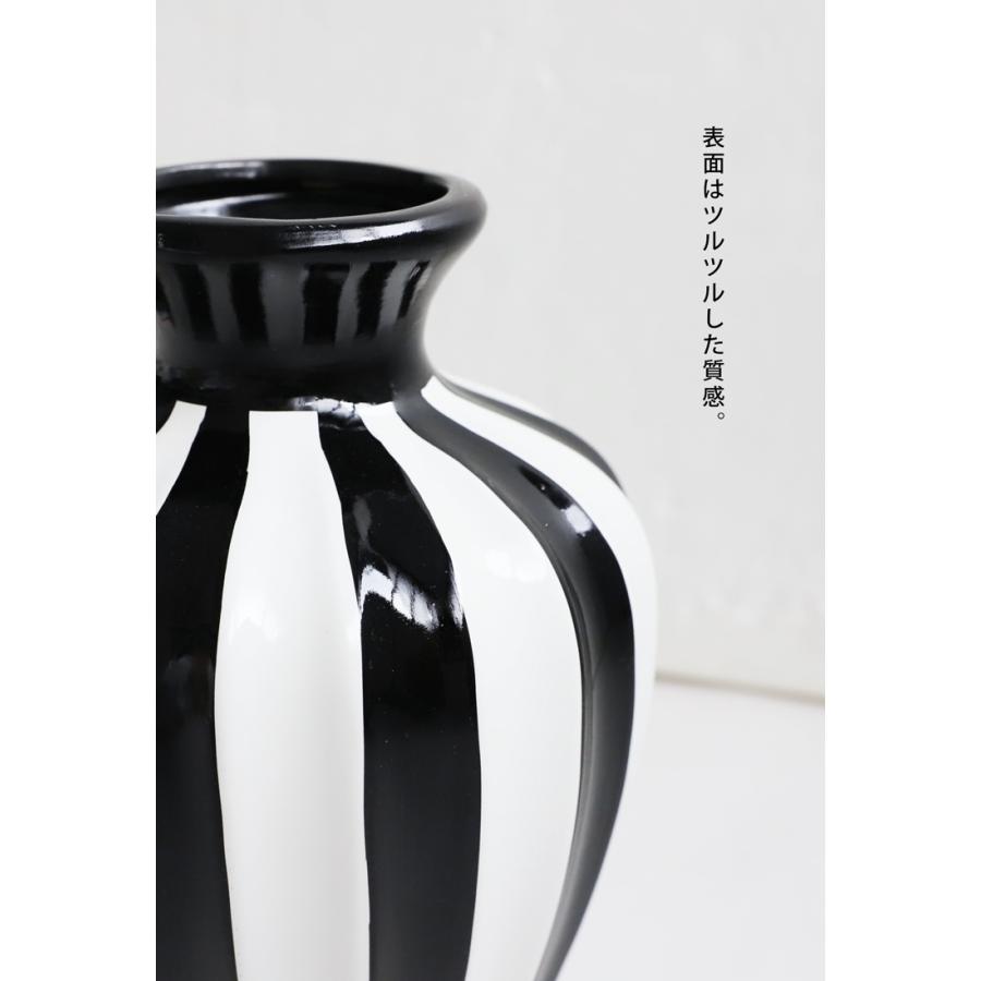 ストライプ柄 花瓶 Mサイズ Msize インテリア 送料無料・4月19日 ストライプ柄 花瓶 Mサイズ Msize インテリア 送料無料・4月19日
