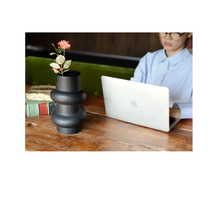 北欧風 モダン フラワーベース ホワイト 花瓶 白 送料無料 ・メール便