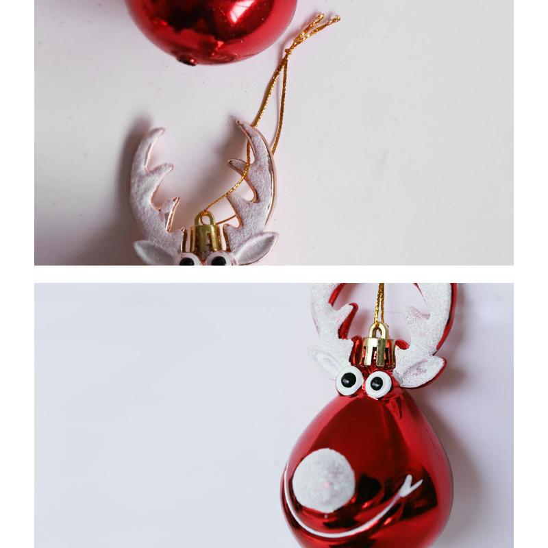 オーナメント クリスマス Xmas 4個 セット 2種類 トナカイ