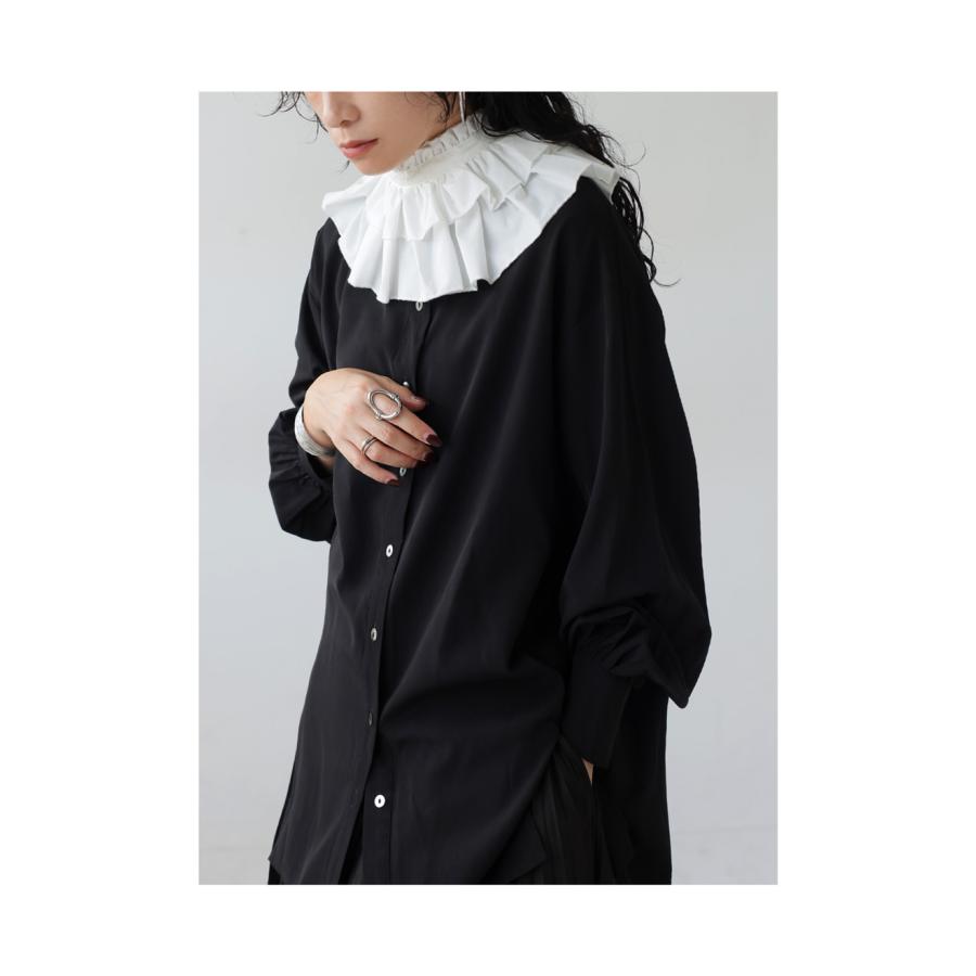 未使用級・2way✨ ダイアグラム　襟刺繍ティアードワンピース　つけ襟　総レース antiqua（アンティカ） 2WAY ティアード付け襟 つけ襟 レディース 付け