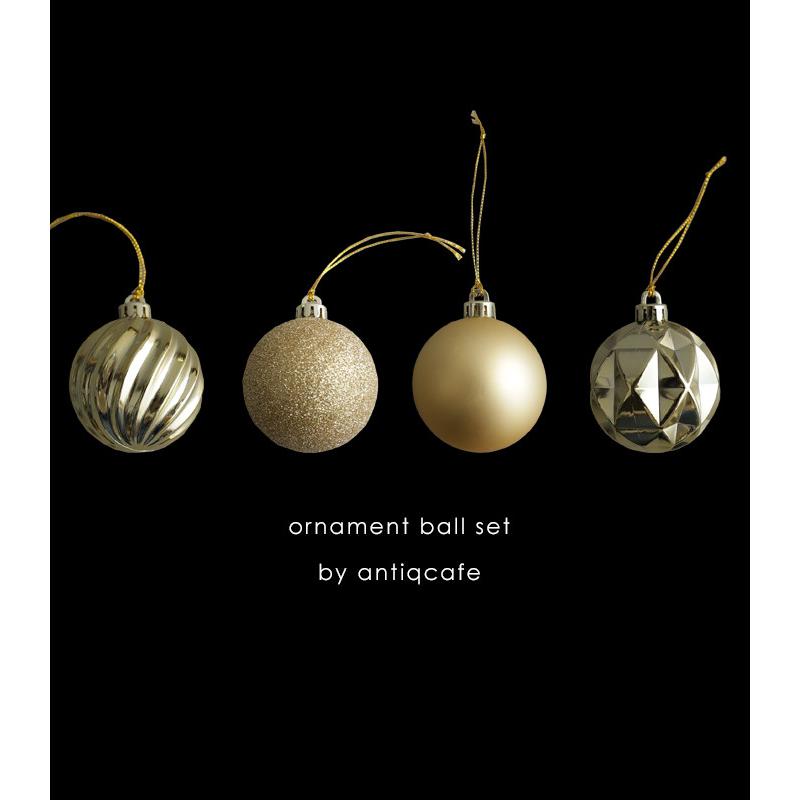 ゴールドボールオーナメント 30個 クリスマス 大人気再入荷・メール便