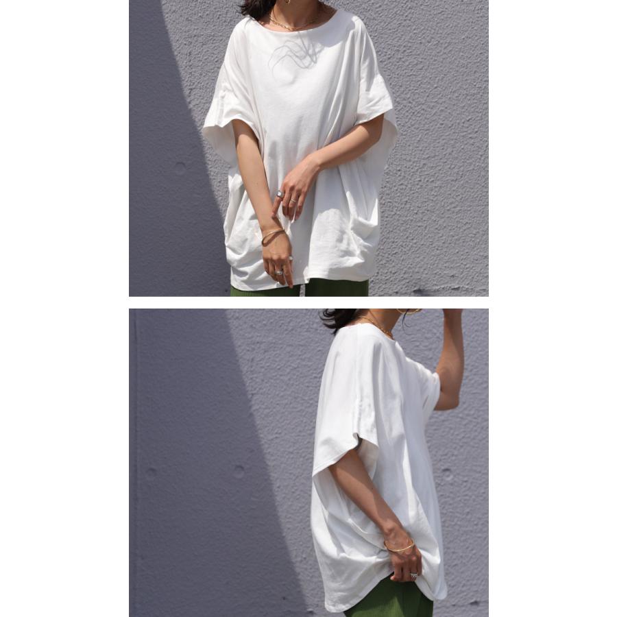 antiqua Tシャツ レディース 半袖 トップス ドルマンスリーブ