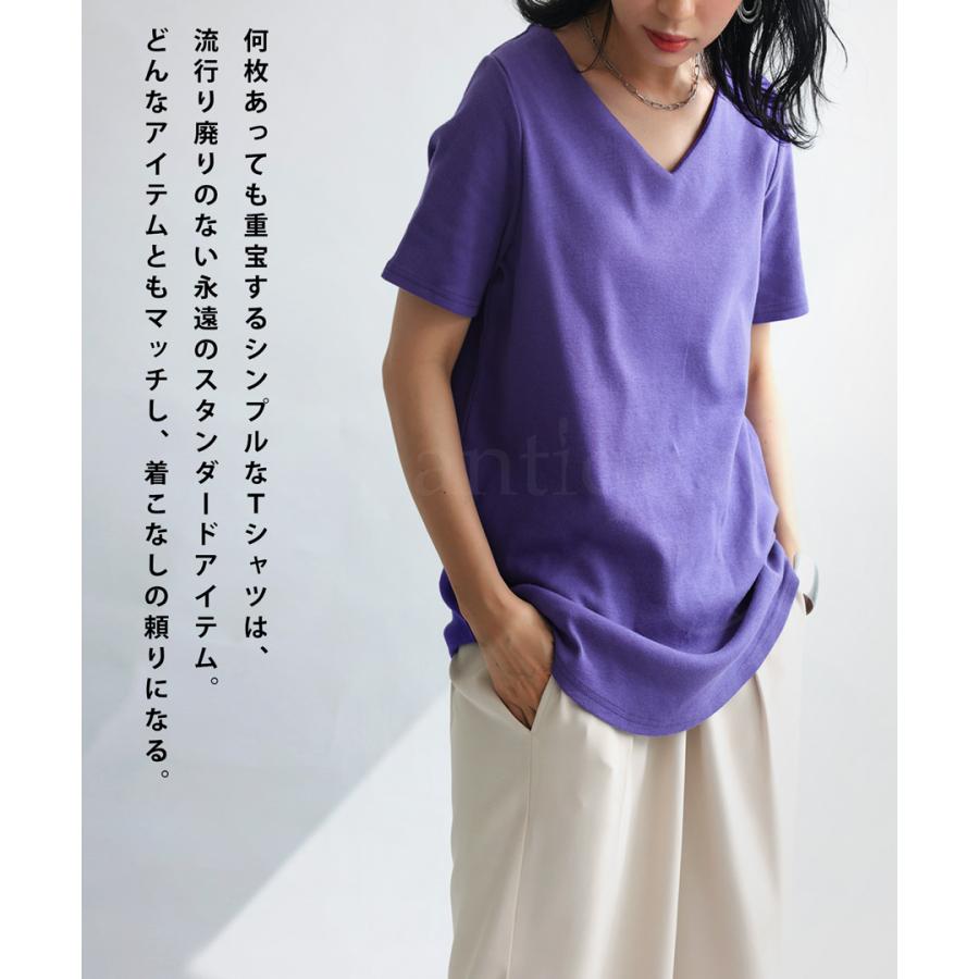 最新入荷-特別送料無料 VネックコットンT レディース• 半袖 Tシャツ・5月24日10時•〜発売。80ptメール便可 XL 30 グリーン アンティカ ANTIQUA トレーナー ブラック 長袖 Vネック フリー 秋春