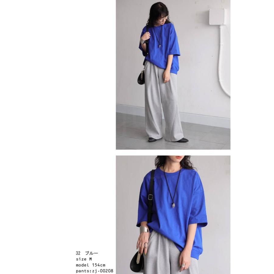 antiqua（アンティカ） Tシャツ レディース 半袖 綿100 無地 特別送料