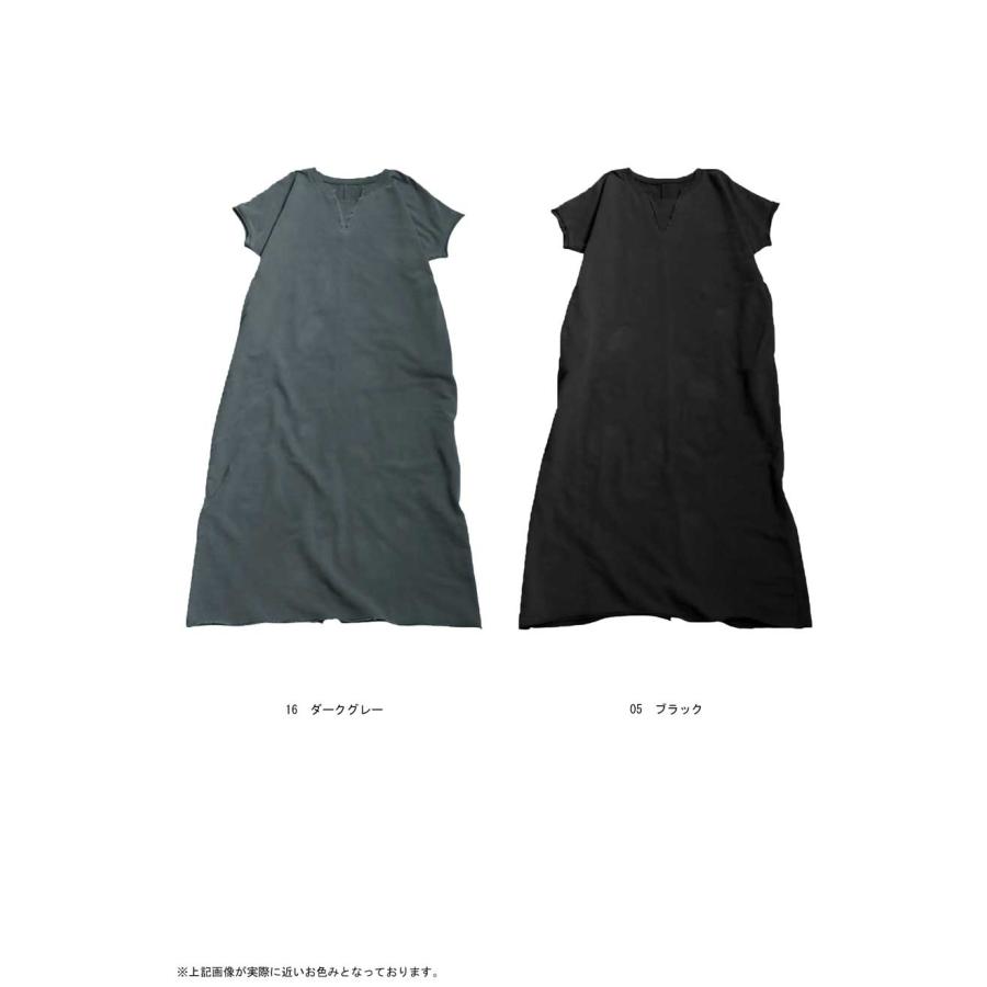 antiqua（アンティカ） ピグメント加工 ワンピース レディース ロング