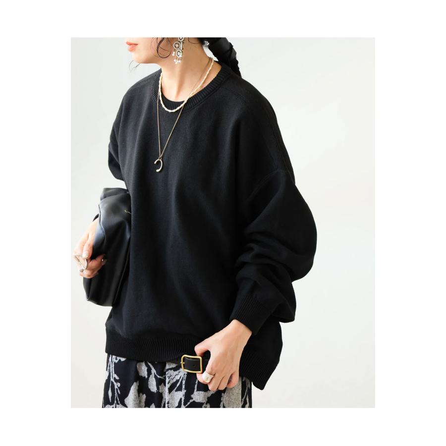 antiqua（アンティカ） ニット レディース トップス クルーネック 長袖