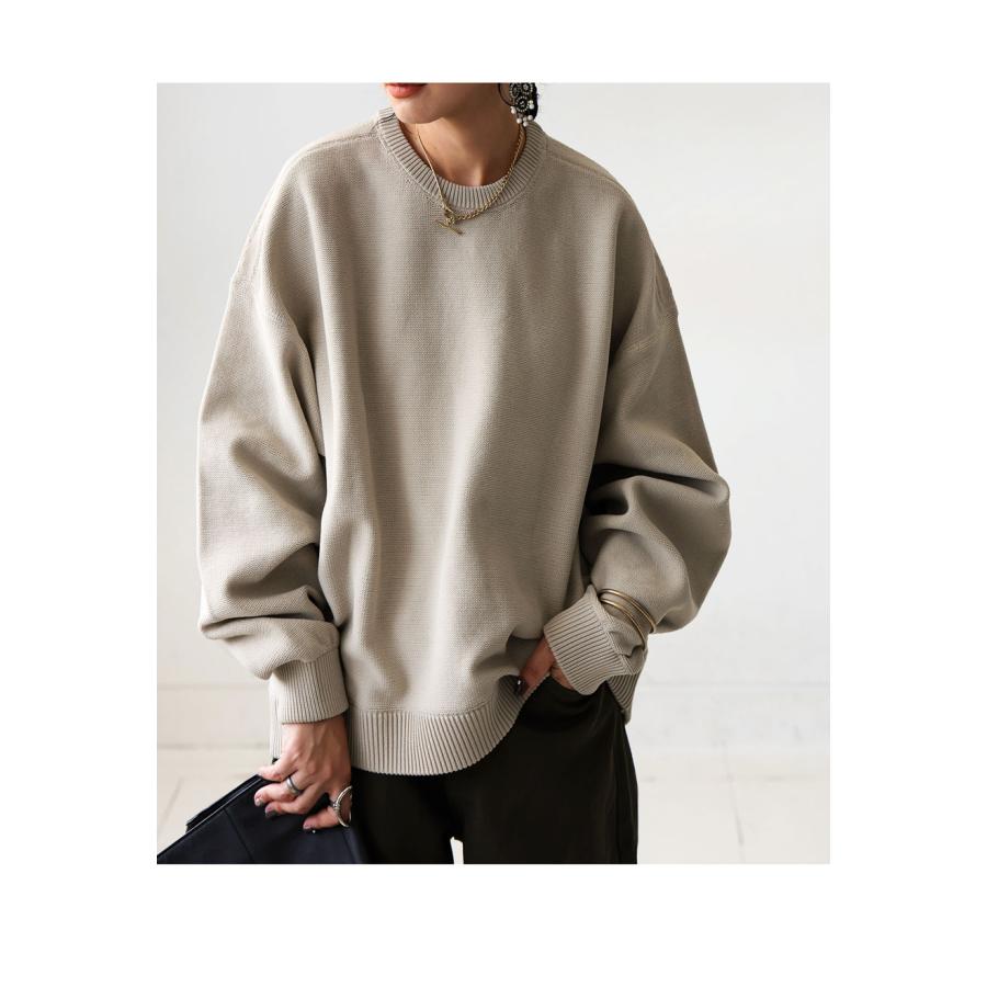 antiqua（アンティカ） ニット レディース トップス クルーネック 長袖