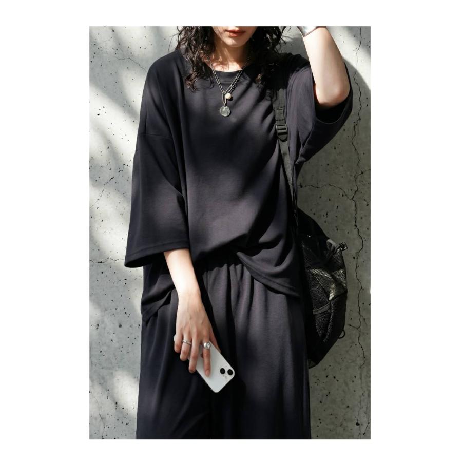 antiqua（アンティカ） 接触冷感 セットアップ レディース トップス