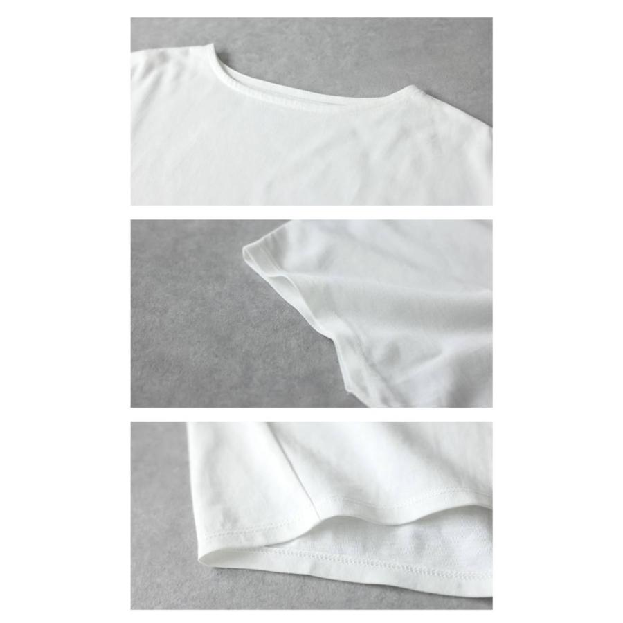 Tシャツ レディース 半袖 トップス 綿100 汗ジミ防止 ・再入荷 50ptメール便可 | antiqua | 16
