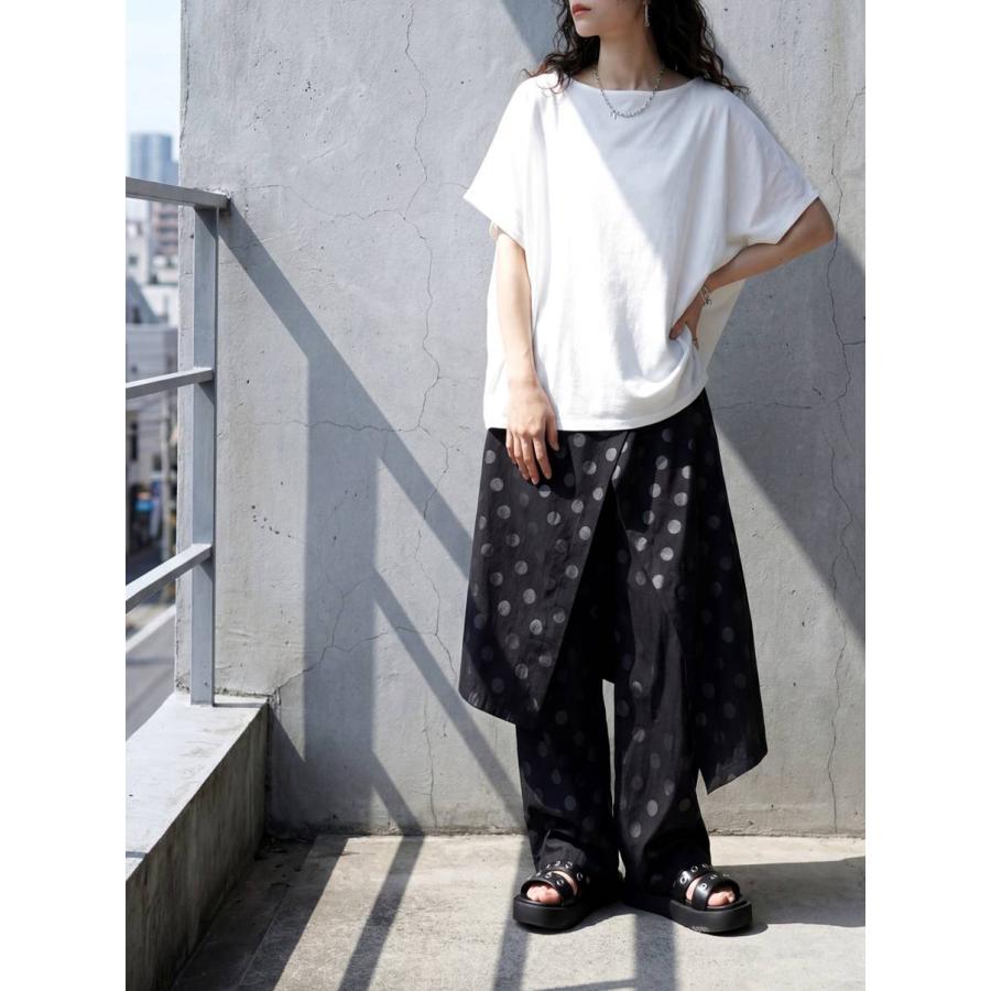 Tシャツ レディース 半袖 トップス 綿100 汗ジミ防止 ・再入荷 50ptメール便可 | antiqua | 25