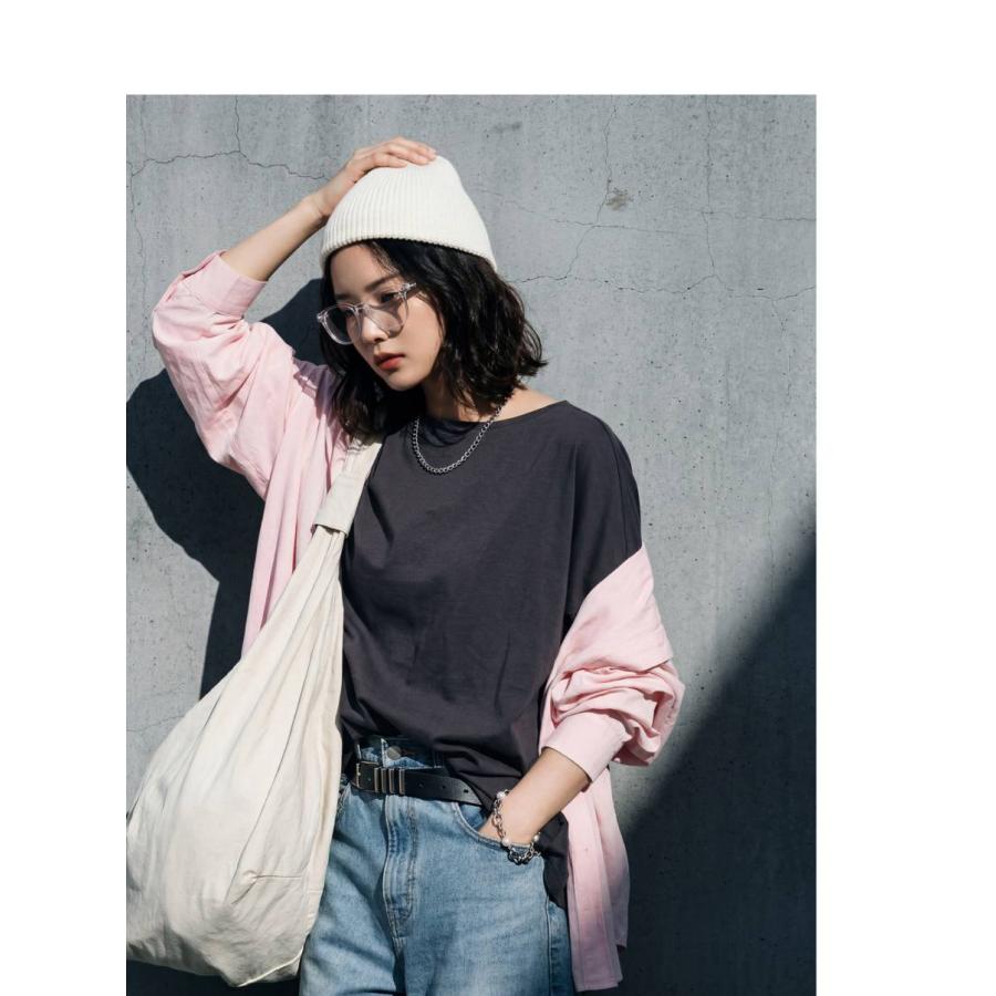 Tシャツ レディース 半袖 トップス 綿100 汗ジミ防止 ・再入荷 50ptメール便可 | antiqua | 11