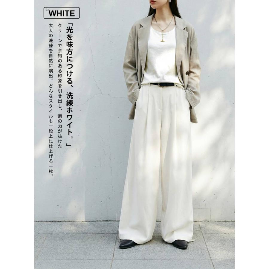 タンクトップ レディース 綿100 汗染み防止 無地 Uネック ・30ptメール便可 | antiqua | 18