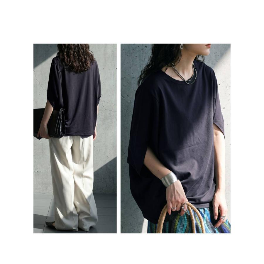 antiqua（アンティカ） 接触冷感 Tシャツ レディース 半袖 無地