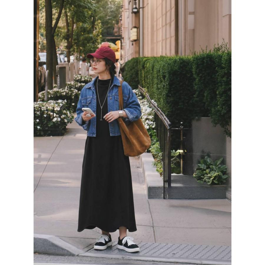 antiqua（アンティカ） ワンピース レディース 半袖 ロング モック