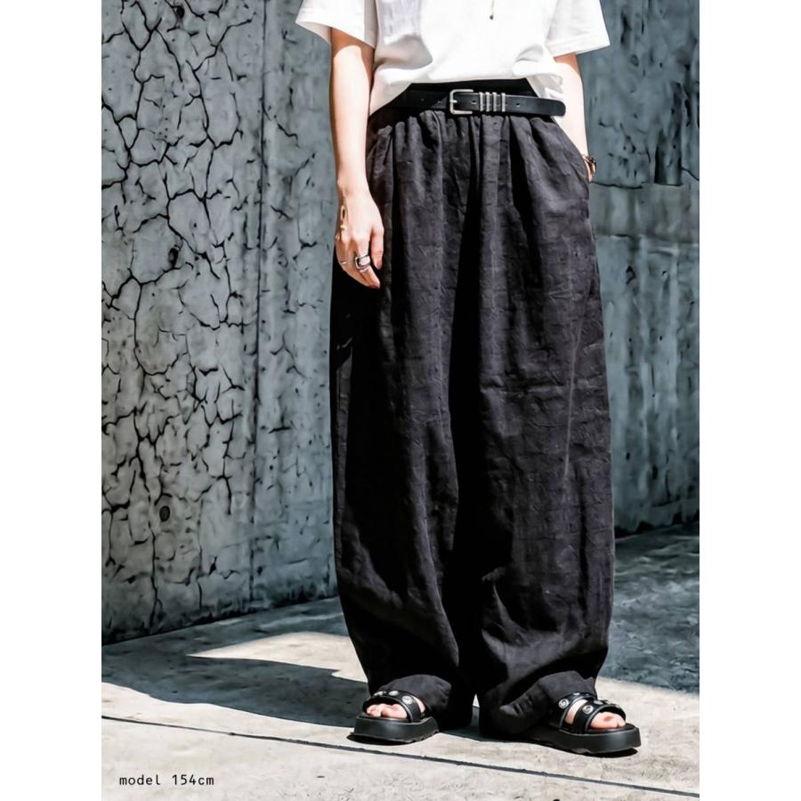 ワイドパンツ レディース ロング ウエストゴム 送料無料 ・メール便不可の画像