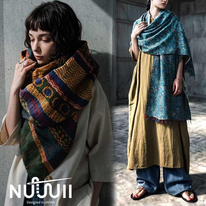 antiqua（アンティカ） シンプル服を格上げ。ストール レディース 大判