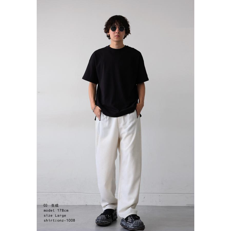 antiqua（アンティカ） テーパードパンツ メンズ パンツ 配色 ポケット