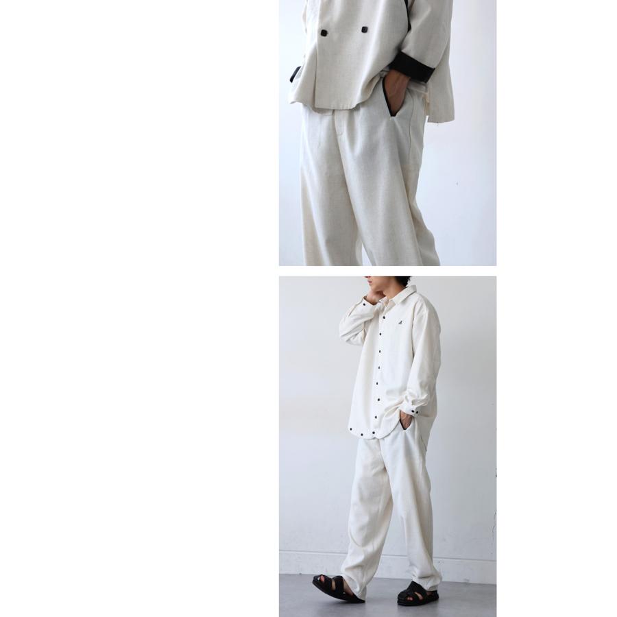 antiqua（アンティカ） テーパードパンツ メンズ パンツ 配色 ポケット