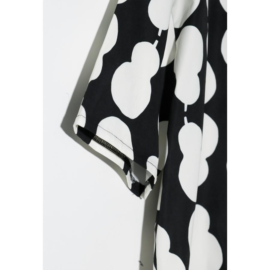 ひょうたん柄 シャツ レディース トップス 半袖 送料無料・500ptメール便可 | antiqua | 17