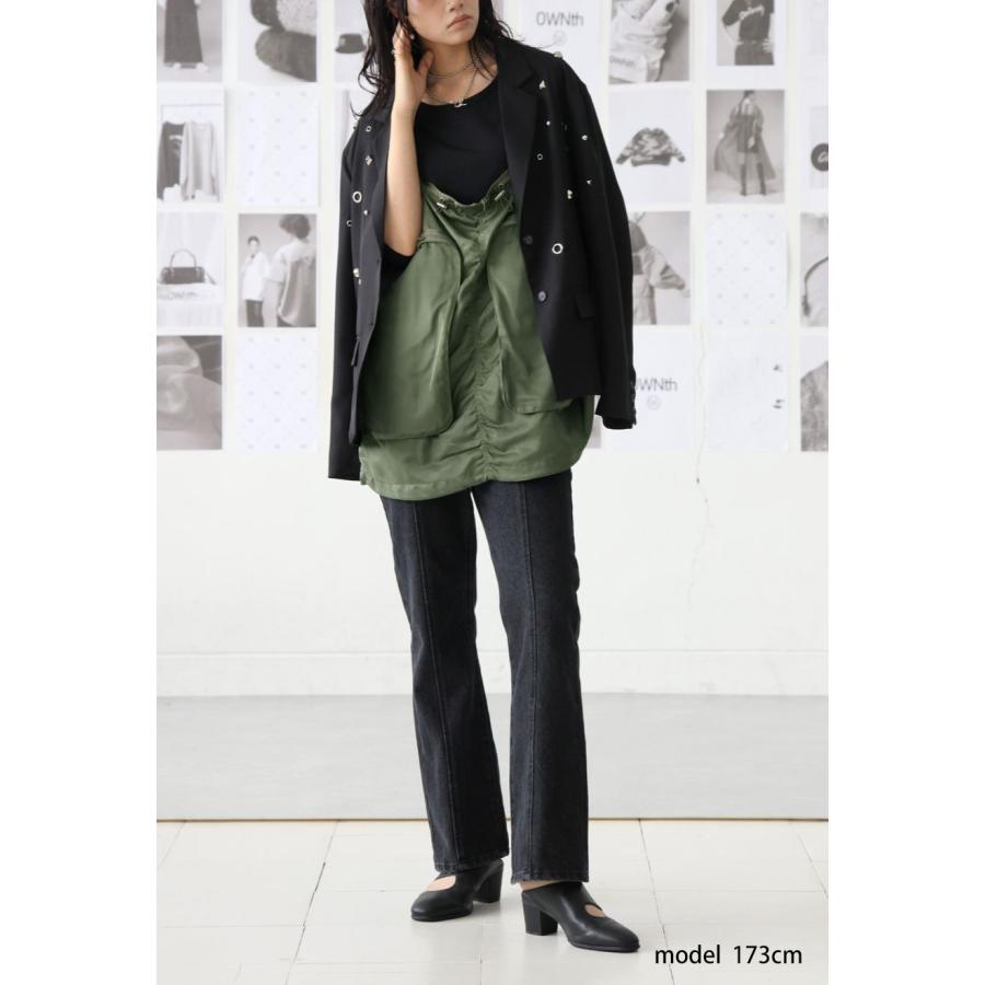 antiqua（アンティカ） 3WAY ミリタリースカート レディース Aライン