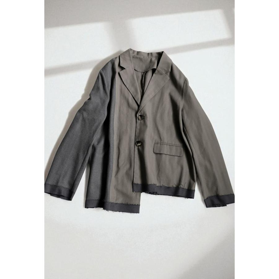 antiqua（アンティカ） 異素材切替 ジャケット ユニセックス