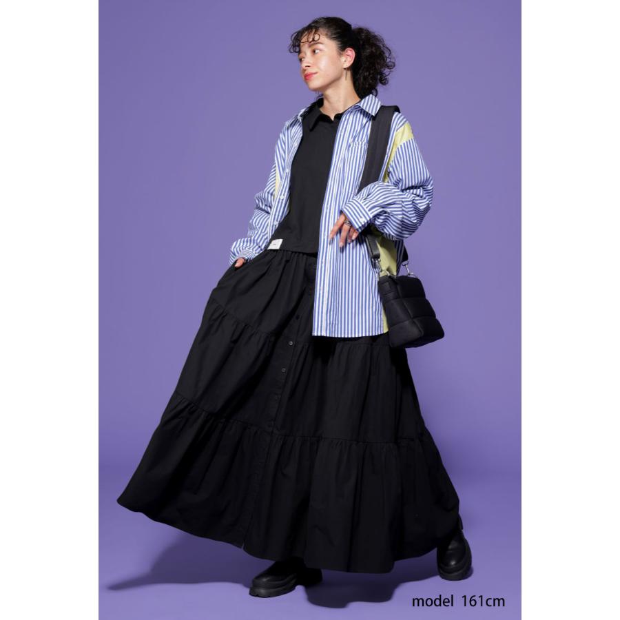 antiqua（アンティカ） 3WAY ティアードワンピース レディース ロング