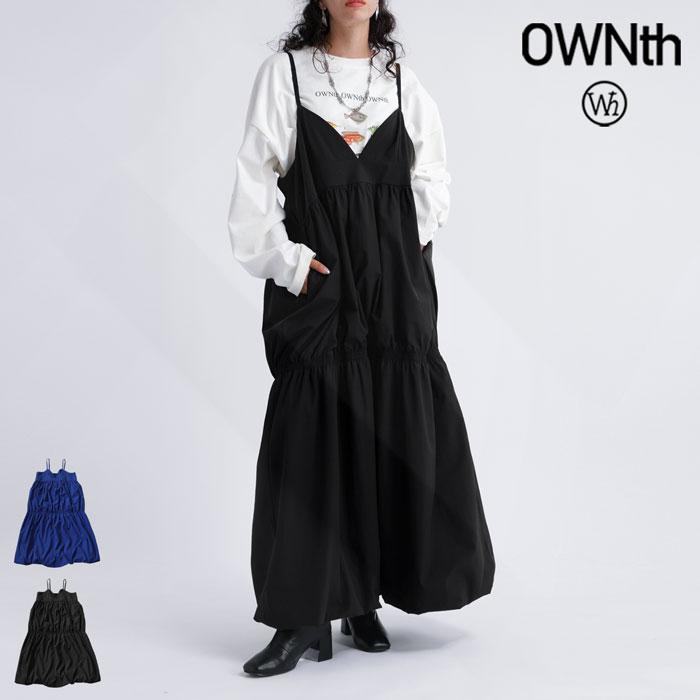 antiqua（アンティカ） バルーンヘム キャミワンピース レディース