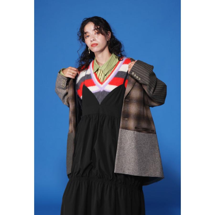 antiqua（アンティカ） バルーンヘム キャミワンピース レディース