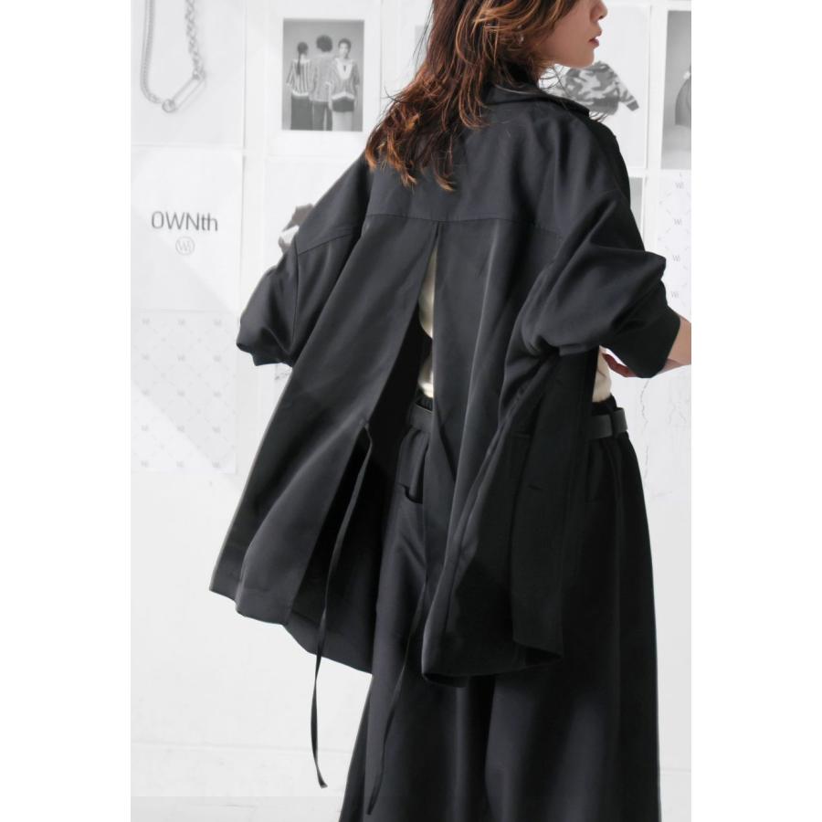 antiqua（アンティカ） バックデザイン 切替ジャケット レディース