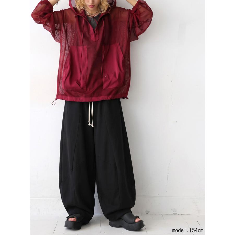 antiqua（アンティカ） パンツ レディース バルーンパンツ ロング丈